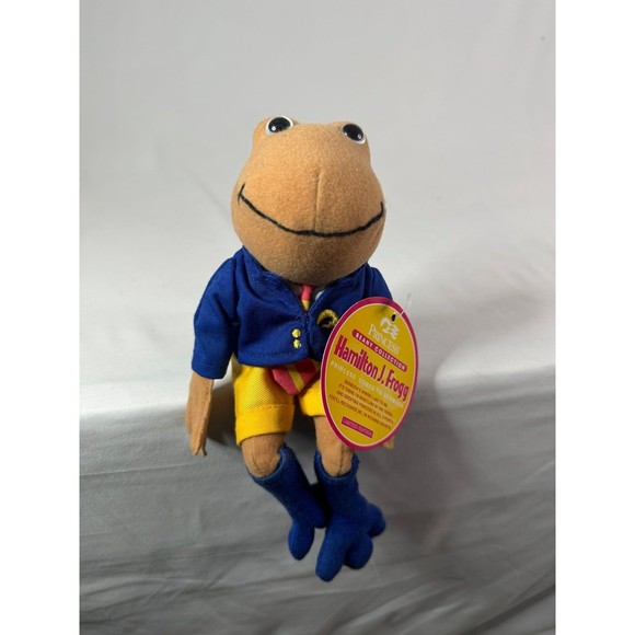 Princess Cruise Lines Plush Hamilton J. Frogg Plush Frog Beanie Collection NEW - Picture 1 of 4